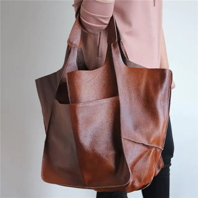 The Essential Versatility of Clare | Urban Leather Tote Bag