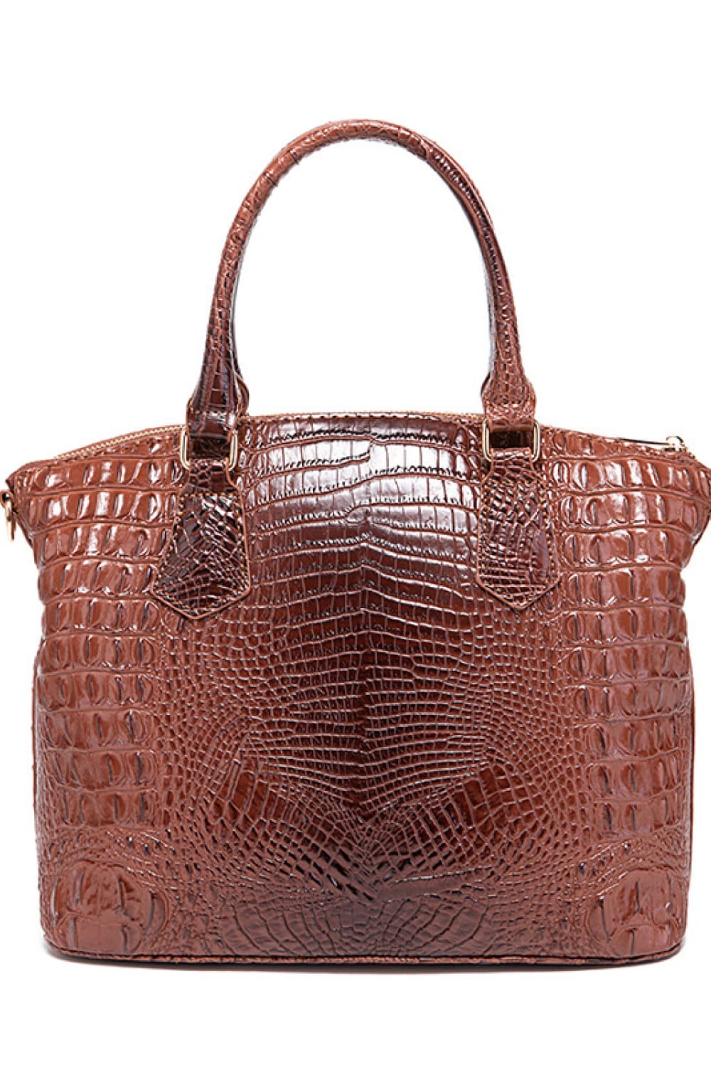 Clare’s Crocodile Embossed Tote