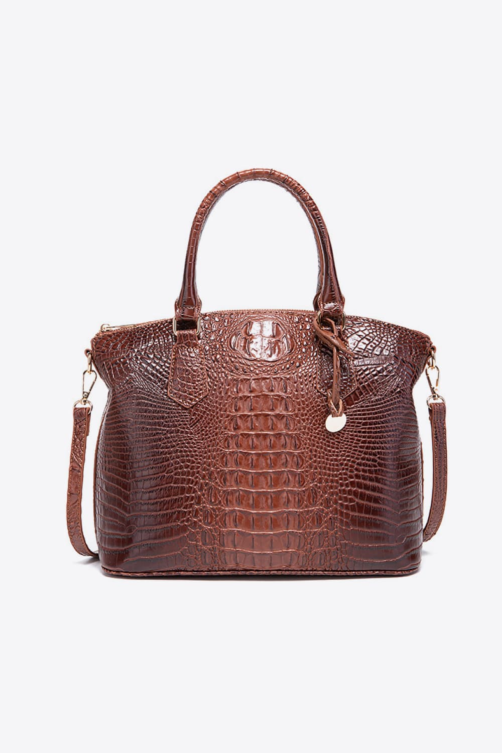 Clare’s Crocodile Embossed Tote