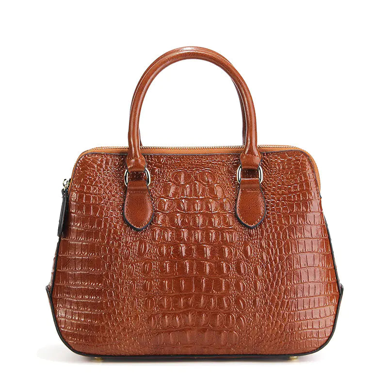 The Evelyn Croc Satchel