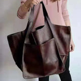 The Essential Versatility of Clare | Urban Leather Tote Bag