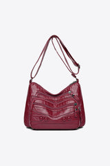 Clare’s Rivet-Accented Shoulder Bag | Anti-Theft Shoulder Bag